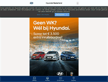 Tablet Screenshot of hyundai.nl