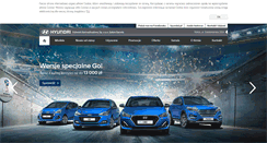Desktop Screenshot of folwark.hyundai.pl