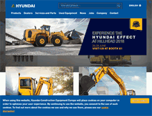 Tablet Screenshot of intermat.hyundai.eu