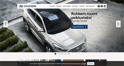 Desktop Screenshot of hyundai.ee