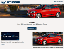 Tablet Screenshot of hyundai.fi