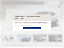 Tablet Screenshot of jaworski-gajewski.hyundai.pl