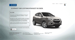 Desktop Screenshot of ix35.hyundai.at