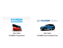 Tablet Screenshot of hyundai.ca