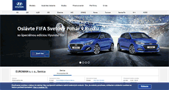 Desktop Screenshot of euroman.hyundai.sk