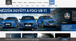 Desktop Screenshot of hyundaihatvan.hyundai.hu