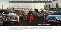 Desktop Screenshot of hyundai.pl