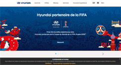Desktop Screenshot of hyundai.fr