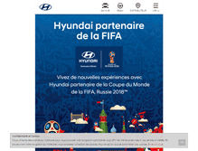 Tablet Screenshot of hyundai.fr