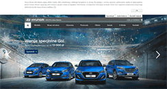 Desktop Screenshot of dex-pol.hyundai.pl