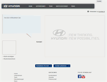 Tablet Screenshot of m.hyundai.ch