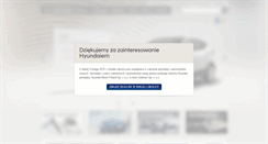 Desktop Screenshot of acrzeszow.hyundai.pl